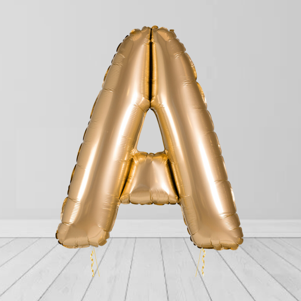 Gold Letter A Gold Letter A