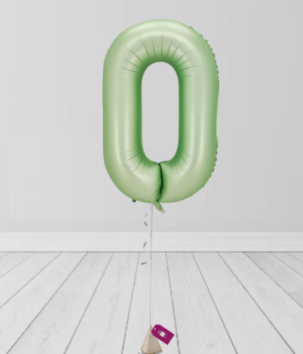 0 Green balloon