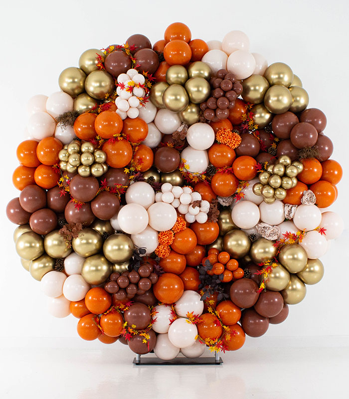 Autumnal Balloon Hoop Wall1