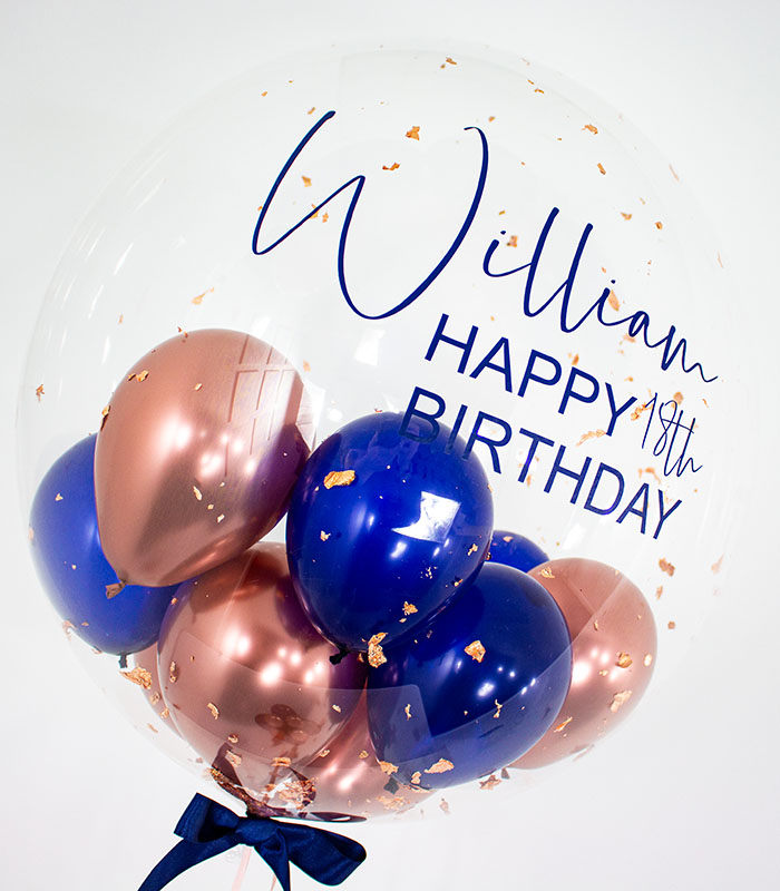 Navy Rose Gold Birthday1