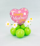 Mothers Day Pink Heart Balloon Stack