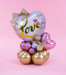 Valentine's Day Love Centrepiece Mini Balloon Stack