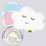 Cloud Inflated Balloon Bunch