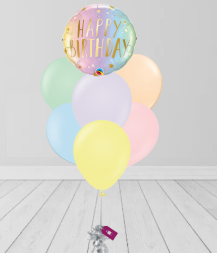 Birthday Colors Bunch Balloon