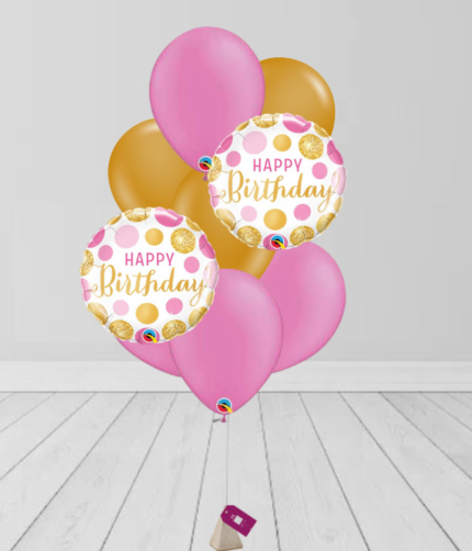 Birthday Bunch Colors Balloon