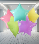 Mixed Color Stars Balloon