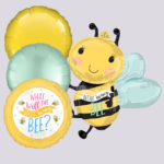 Bee Inflated Balloon Bunch