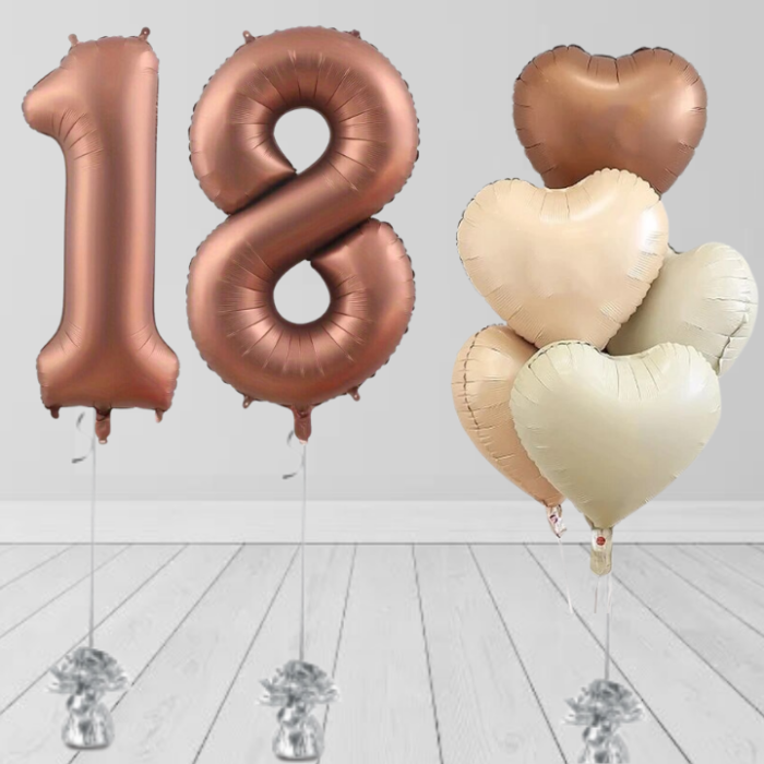 Brown no 18 Balloon