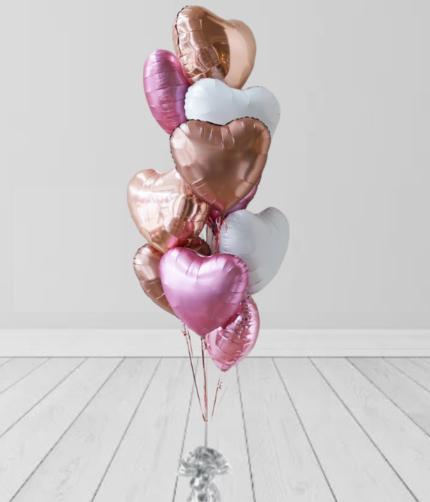 Heart Shape Group Balloons