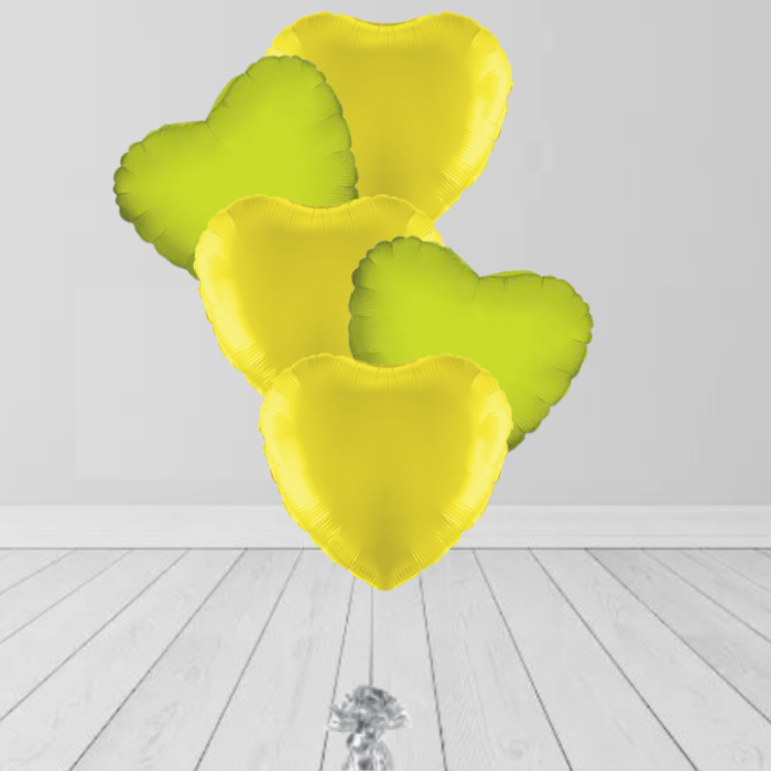 Yellow Green Colors Balloons