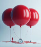 3ft Balloons Red