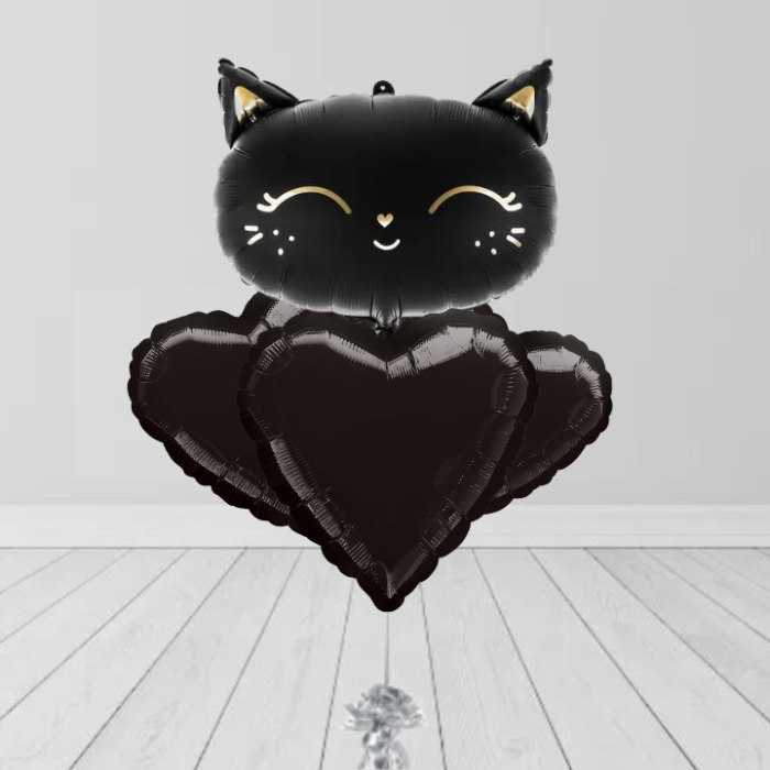 Black Cat Bunch Balloon