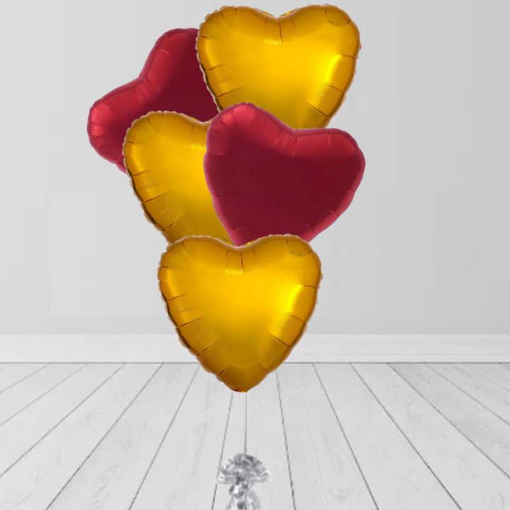 Red Gold Yellow Colors Bunch Balloon Red Gold Yellow Colors Bunch Balloon