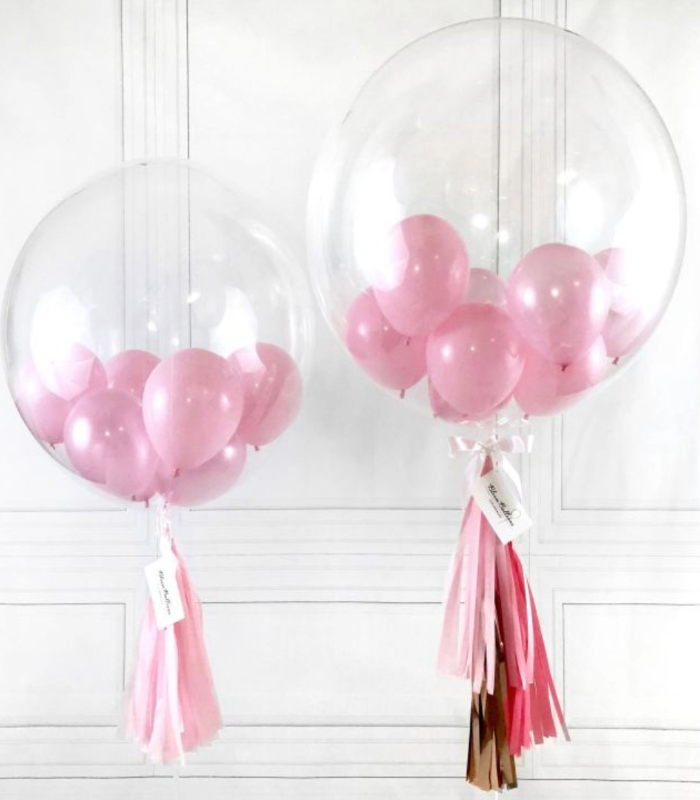 Clear Balloon Pink Clear Balloon Pink