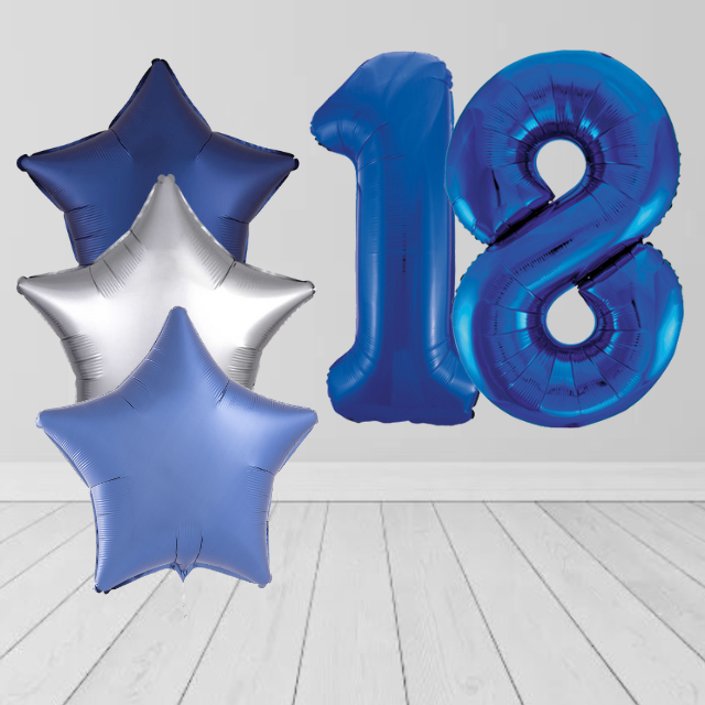 Navy Blue Star Bunches Navy Blue Star Bunches