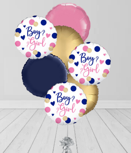 Gender Reveal Colors Bunches