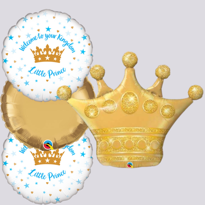 Crown Prince Inflated Balloon