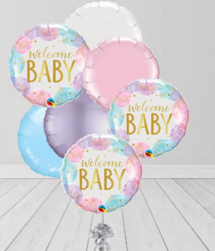 Welcome Baby Bunch Balloon