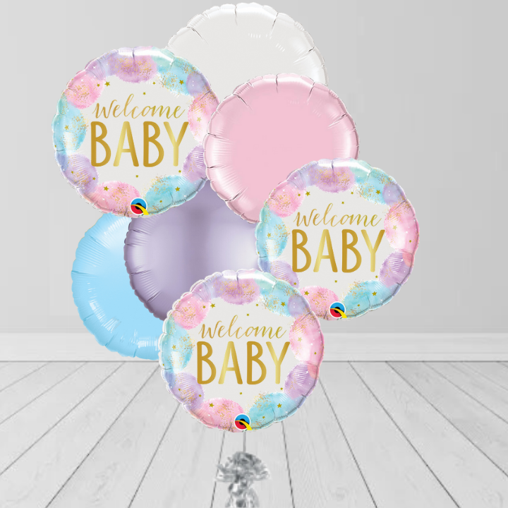 Welcome Baby Bunch Balloon Welcome Baby Bunch Balloon