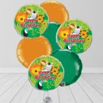 Green Orange Bunch Balloon