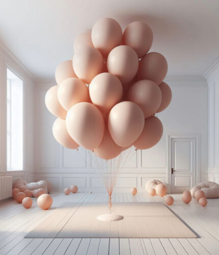 Nude Color Balloons 2